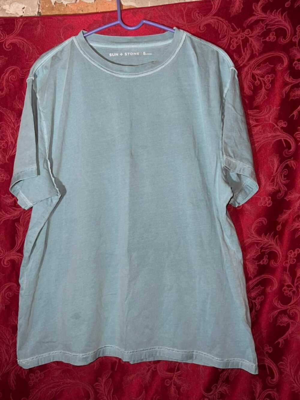 Sun + Stone Men Crewneck Short Sleeve Pocket T-Shirt Size XL